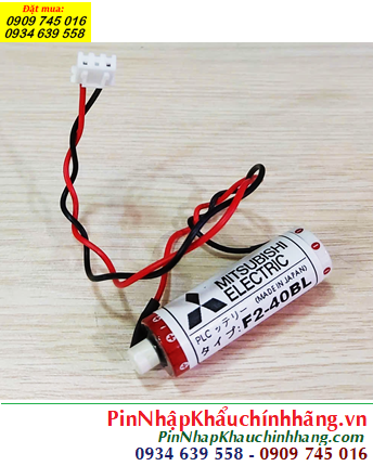 Mitsubishi F2-40BL, Pin nuôi nguồn PLC Mitsubishi F2-40BL lithium 3.6v 1800mAh, Xuất xứ NHẬT 